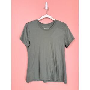 The Script Le Tee in Military Green Size Medium